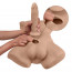 Торс с фаллоимитатором на присоске SilexD Apollo L Male Torso Caramel - [Фото 4]