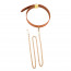 Поводок LOCKINK Tied Collar with Leash Set - Brown - [Фото 4]