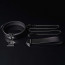 Поводок LOCKINK Tied Collar with Leash Set - Black - [Фото 4]