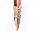 Регулируемая шлепалка LOCKINK Adjustable Slapper for Impact Play - Brown - [Фото 6]