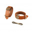 Наручники LOCKINK Wristcuffs/Anklecuffs Brown Set - [Фото 2]