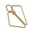 Зажимы для сосков с тяжелой подвеской LOCKINK Nipple Clamps with Heavy Pendant - Golden - [Фото 6]