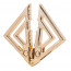 Зажимы для сосков с легкой подвеской LOCKINK Adjustable Nipple Clamps with Light Pendant - Golden - [Фото 2]