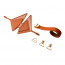 Маска на глаза LOCKINK Vixen Blindfold Brown Set - [Фото 5]