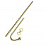 Анальный крюк LOCKINK Golden Adjustable Anal Hook Set - [Фото 2]
