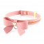 Поводок LOCKINK SEVANDA Love Heart Butterfly Leather Collar Set - Pink - [Фото 2]