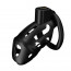 Клетка для пениса LOCKINK SEVANDA Plastic Penis Chastity Cage - Black - [Фото 1]