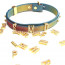 Ошейник LOCKINK Multi-color DIY Alphabet Collar - [Фото 2]