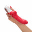 Вибратор для точки G Fun Factory TIGER india red, ребристый, подходит для анальной стимуляции - [Фото 5]