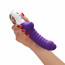 Вибратор для точки G Fun Factory TIGER violet, ребристый, подходит для анальной стимуляции - [Фото 5]