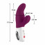 Вибратор-кролик Fun Factory MISS BI grape/white, 2 независимых мотора, диаметр 4,2 см - [Фото 2]
