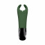 Вибратор для пениса Fun Factory MANTA moss green/black, подходит для парных игр - [Фото 4]