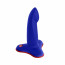 Фаллоимитатор Fun Factory LIMBA FLEX S, синий, гибкий, с эффектом памяти, подходит для точки G - [Фото 1]