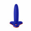 Фаллоимитатор Fun Factory LIMBA FLEX S, синий, гибкий, с эффектом памяти, подходит для точки G - [Фото 3]
