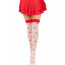 Чулки Leg Avenue Polka Dot Mushroom Thigh Highs One Size - [Фото 5]