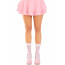 Носочки ажурные с рюшами Leg Avenue Mini Bow Lace Anklet White - [Фото 5]
