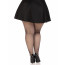 Чулки Leg Avenue Spandex micro net tights Black 1X/2X - [Фото 4]