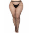 Чулки Leg Avenue Spandex micro net tights Black 1X/2X - [Фото 1]