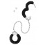 Поножи Fetish Tentation Adjustable metal and fur ankle cuffs - [Фото 2]