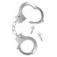Наручники Fetish Tentation Adjustable metal wrist cuffs - [Фото 2]