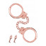 Наручники Fetish Tentation Premium Chick wrist cuffs in rose-gold metal - [Фото 1]