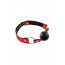 Кляп Fetish Tentation Premium Leather gag with silicone ball Red - [Фото 1]