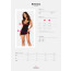 Сорочка Obsessive Bellastia chemise & thong XL/2XL - [Фото 5]