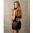 Сорочка Obsessive Donarella chemise & thong M/L - [Фото 2]