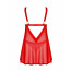 Бэби-долл Obsessive Elianes babydoll & thong XL/2XL - [Фото 4]