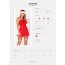 Сорочка Obsessive Kissmas chemise red L/XL - [Фото 5]