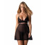 Бэби-долл Obsessive Nutris babydoll & thong XS/S - [Фото 1]