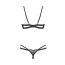 Комплект Obsessive Nutris 2-pcs crotchless set XS/S - [Фото 4]