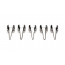 Набор колец с когтями Master Series Five-Piece Sensation Claw Rings - Silver - [Фото 3]