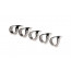 Набор колец с когтями Master Series Five-Piece Sensation Claw Rings - Silver - [Фото 4]