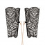 Кружевные наручники и воротник Rosy Gold - Lace Cuffs and Collar - Black - [Фото 6]