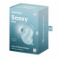 Вакуумный клиторальный стимулятор с вибрацией Satisfyer Sassy Seal, 2 независимых мотора - [Фото 5]