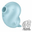 Вакуумный клиторальный стимулятор с вибрацией Satisfyer Sassy Seal, 2 независимых мотора - [Фото 1]