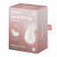 Вибратор для наружной стимуляции Satisfyer Dew Drop White, 2 мотора, 12 режимов, мягкий корпус - [Фото 6]