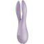 Клиторальный вибратор Satisfyer Threesome 2 Violet, 3 гибких пальчика, 3 мотора - [Фото 4]
