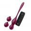 Смарт-вагинальные шарики с вибрацией Satisfyer Love Birds Vary Connect App, изменяемая масса, пульт - [Фото 1]