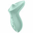 Вибратор для клитора с жемчужной стимуляцией Satisfyer Exciterrr Mint, 2 независимых мотора - [Фото 2]