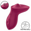 Вибратор для клитора с жемчужной стимуляцией Satisfyer Exciterrr Berry, 2 независимых мотора - [Фото 1]