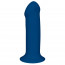 Двухслойный дилдо Adrien Lastic Hitsens 1 Blue, подходит для страпона, диаметр 4,5 см, длина 17,7 см - [Фото 1]