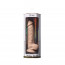 Фаллоимитатор SilexD Tomas Real Skin Flesh (9in MODEL 1), суперсофт-силикон+Silexpan, диаметр 4,9 см - [Фото 6]