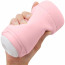 Мастурбатор TENGA PUFFY Strawberry Pink , ультрамягкий материал, многоразовый, сквозной - [Фото 6]