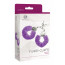 Наручники S Pleasures Furry Cuffs Purple с пушистой отделкой, 2 ключа в комплекте - [Фото 2]