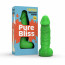 Свеча в виде члена Pure Bliss BIG Green 18 см - [Фото 5]