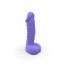 Свеча в виде члена Pure Bliss BIG Violet 18 см - [Фото 4]