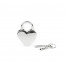 Замочек Liebe Seele Heart Shape Padlock Silver (2 шт) - [Фото 2]