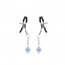 Зажимы для сосков Liebe Seele Glow-in-dark Nipple Clamps Blue - [Фото 1]